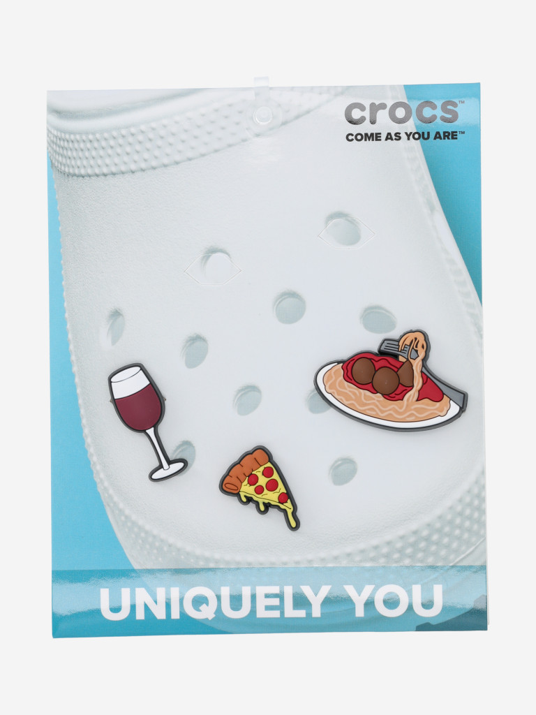 Украшение для обуви Crocs Jibbitz Italian Dinner