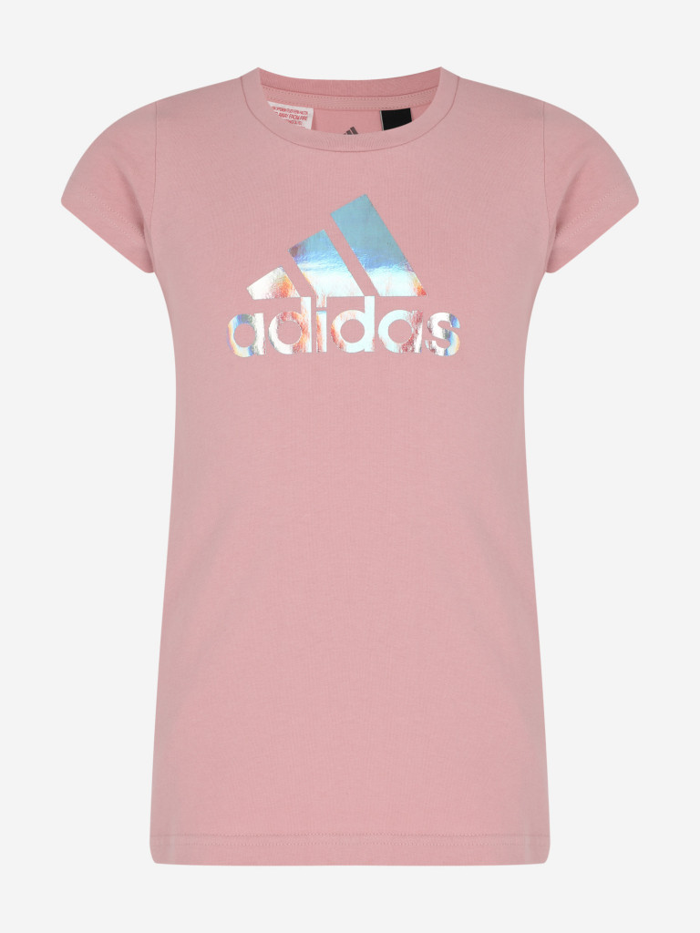 Футболка для девочек Adidas Dance Metallic Print