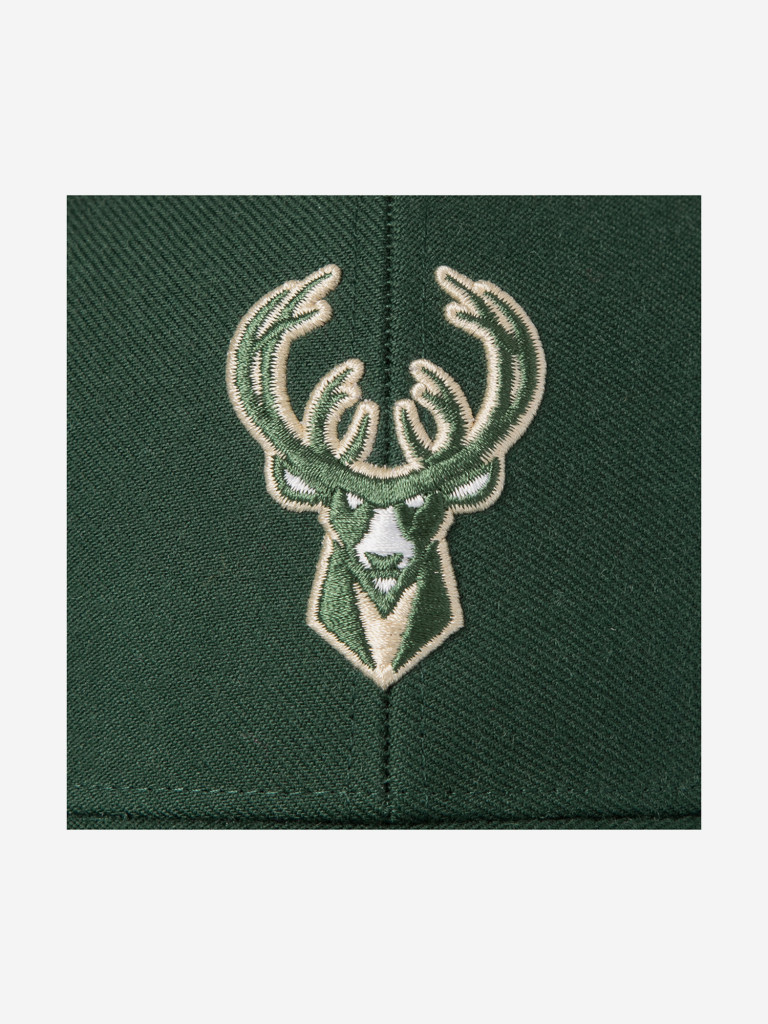 Бейсболка 47 BRAND K-MVP13WBV-DGA Milwaukee Bucks NBA (зеленый)
