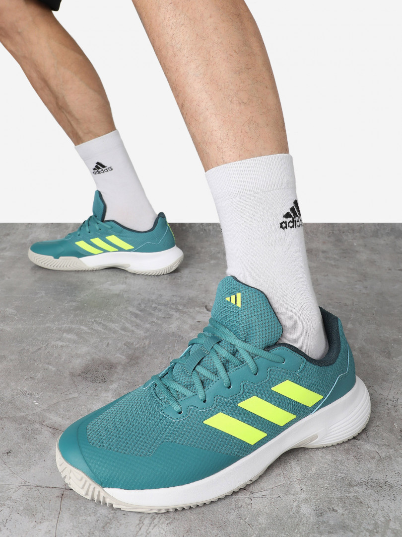 Кроссовки мужские для тенниса adidas Gamecourt 2 29490170299 Голубой, размер 41,42,39,40,40.5, фото 1