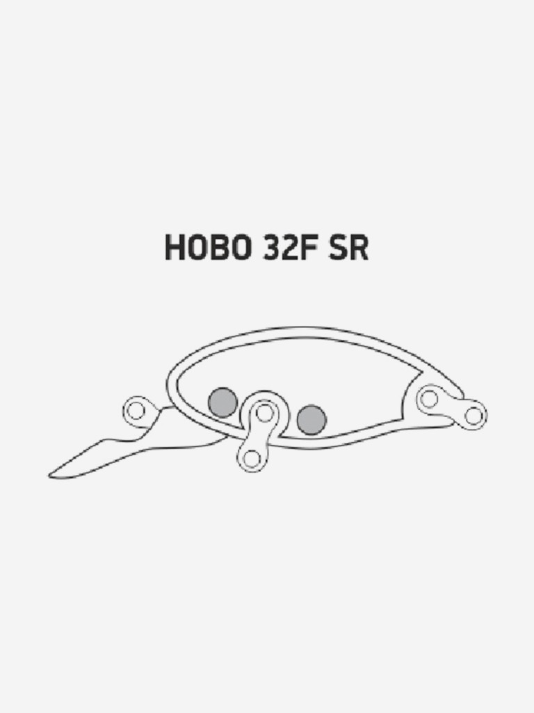Воблер LureMax Hobo 32F SR-084 3 гр плавающий