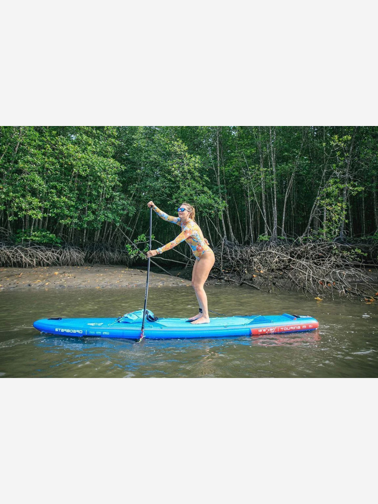 Сапборд надувной двухслойный Starboard Touring М Deluxe Lite 12.6x30x6, 381x76x15 см