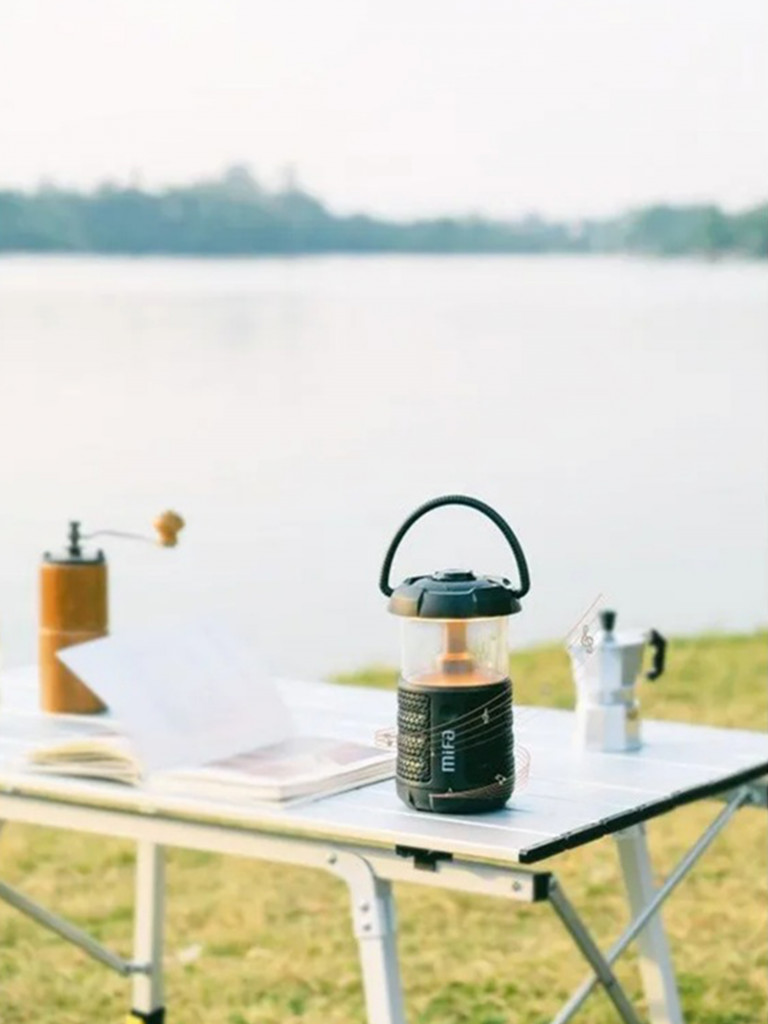 MIFA Беспроводная коричневая Outdoor колонка светильник WildCamping