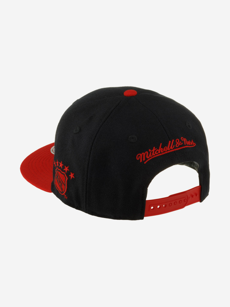 Бейсболка с прямым козырьком MITCHELL NESS NC98Z-CALGARYFLAMES Calgary Flames NHL (черный)