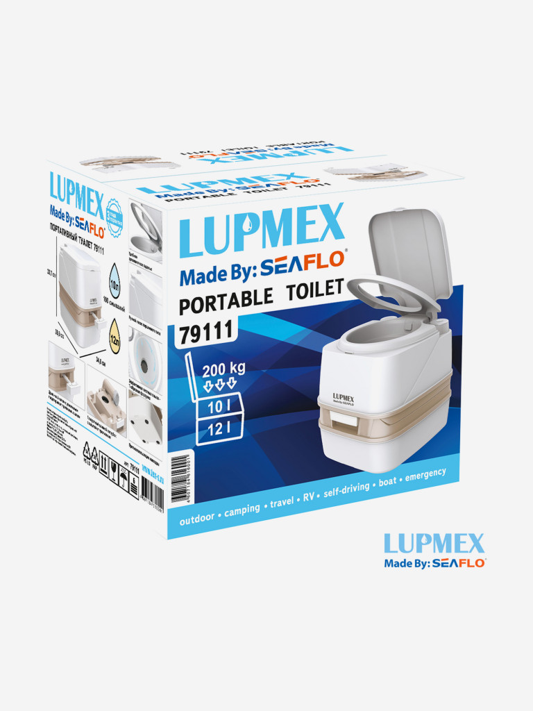 Биотуалет Lupmex 791111 12л без индикатора
