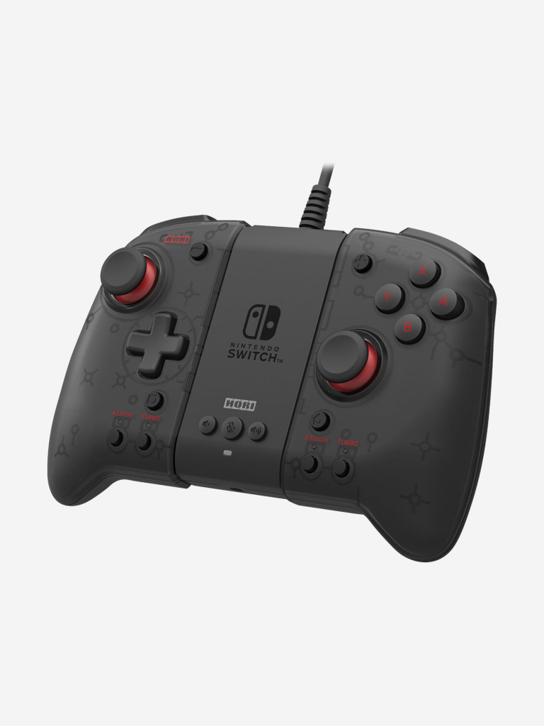 Контроллер HORI для Nintendo Switch Split Pad Pro Attachment Set / Black (NSW-371U)