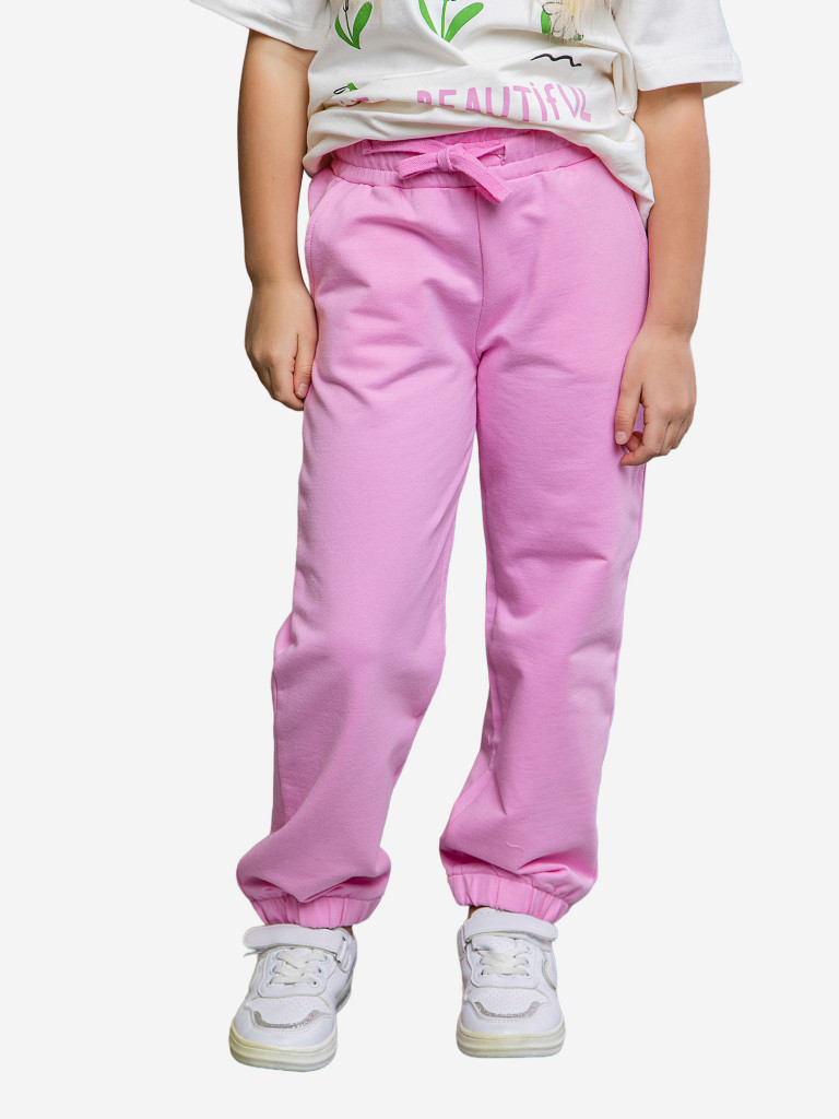 Брюки для девочки batik розовый