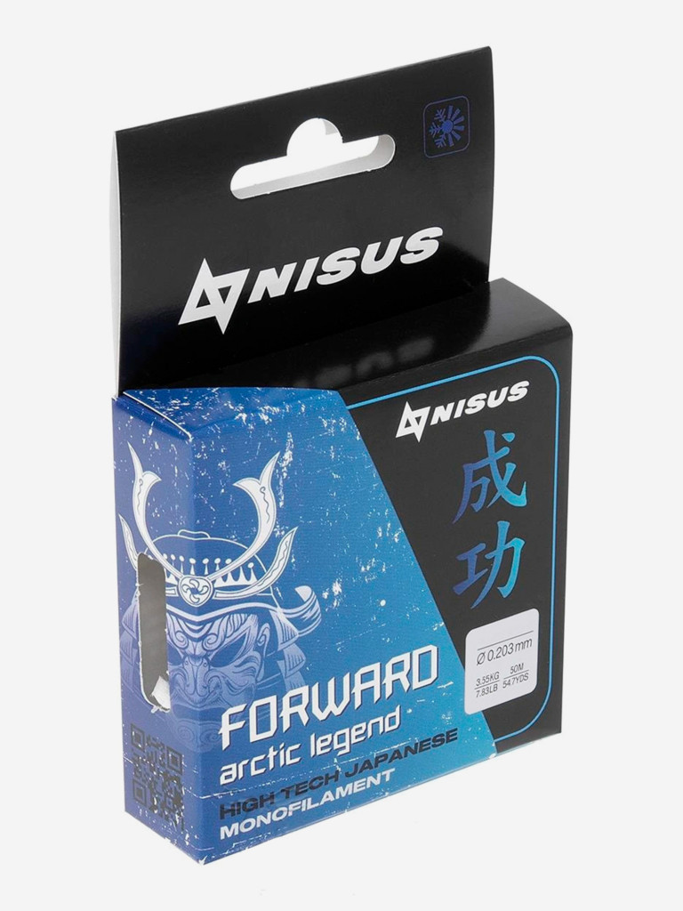 Леска для рыбалки Nisus FORWARD ARCTIC LEGEND Nylon 0,203мм, 50м, 3,55кг, прозрачный