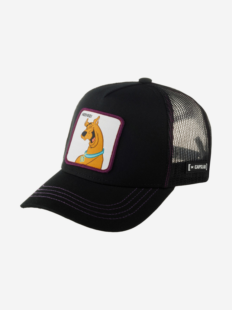 Бейсболка с сеточкой CAPSLAB CL/SD1/1/HEE2 Scooby-Doo Heehee (черный)
