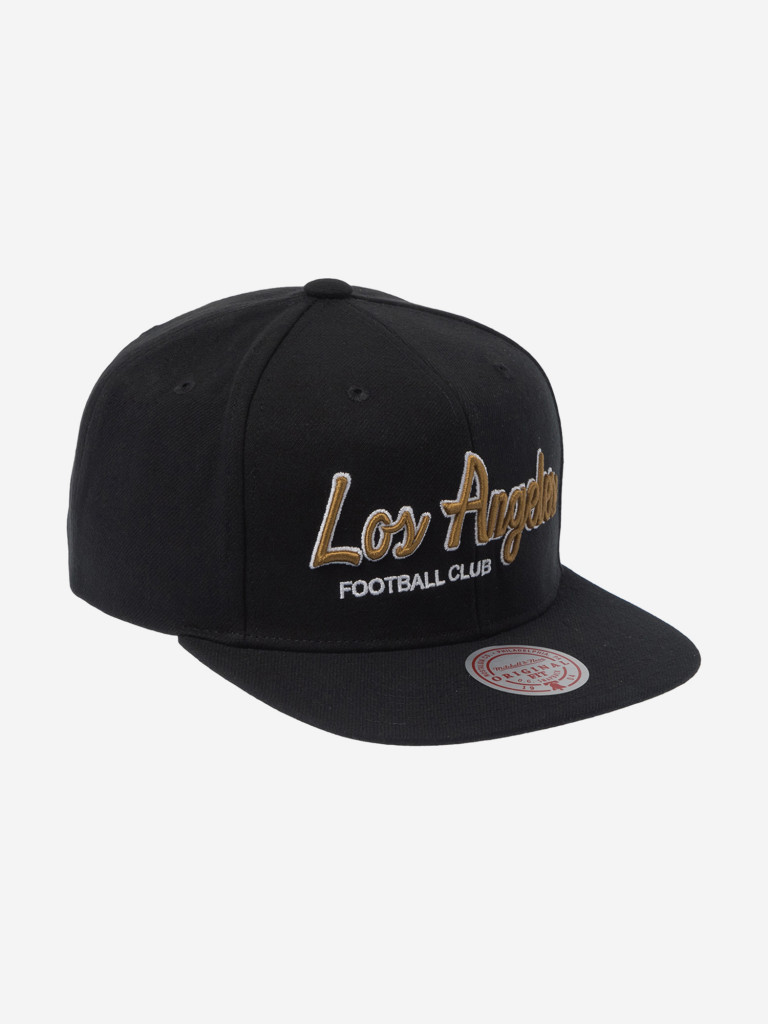 Бейсболка с прямым козырьком MITCHELL NESS HS8447-LAFBLCK Los Angeles Fc MLS