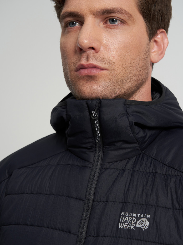 Куртка утепленная рипстоп мужская Mountain Hardwear Free Element Hooded Jacket