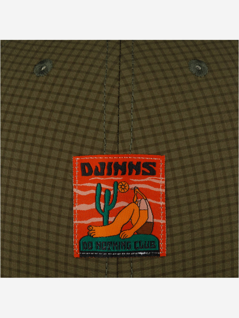 Бейсболка DJINNS 6P TrueFit Resting Man (оливковый)