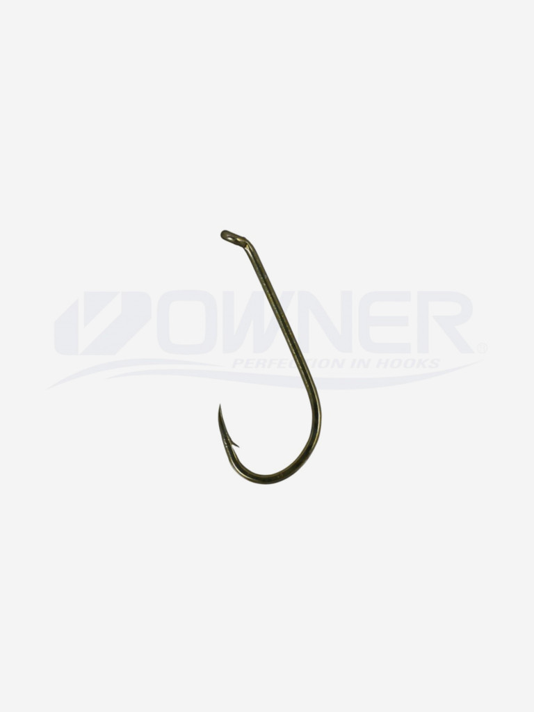 Крючок OWNER Tenkara Down w/eye brown №12 11шт