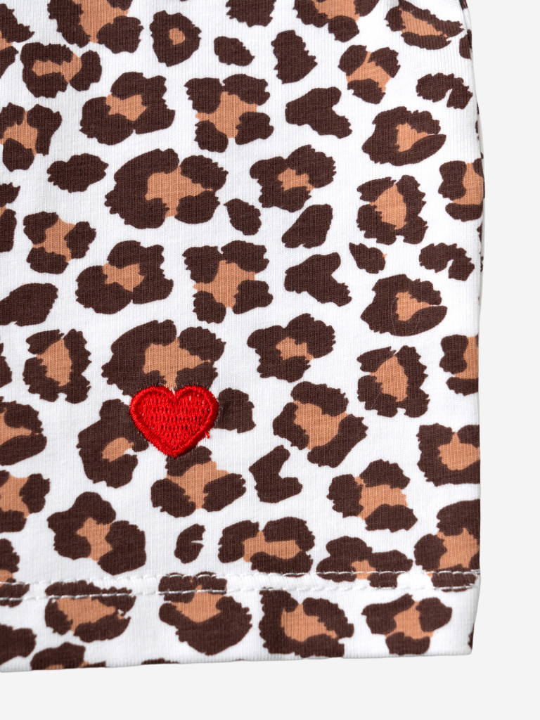 Комплект для девочек: футболка, юбка-шорты PlayToday