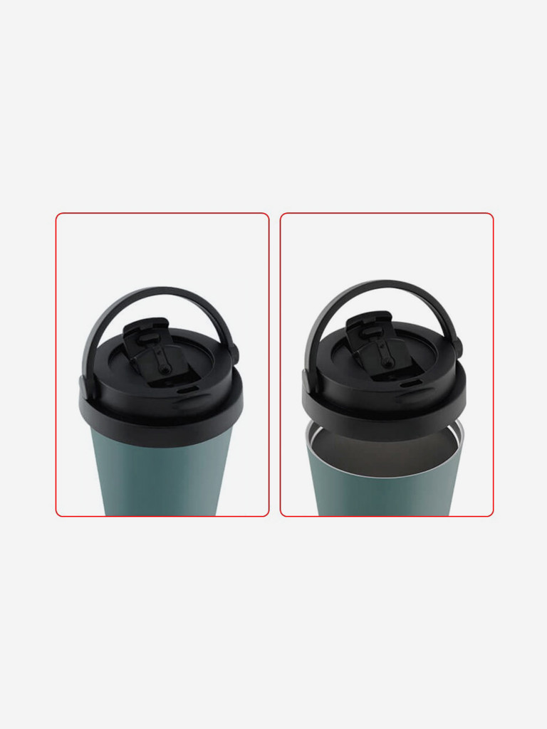 Термокружка THERMOcafe TCCM-500KA (RHG), 0.5 л