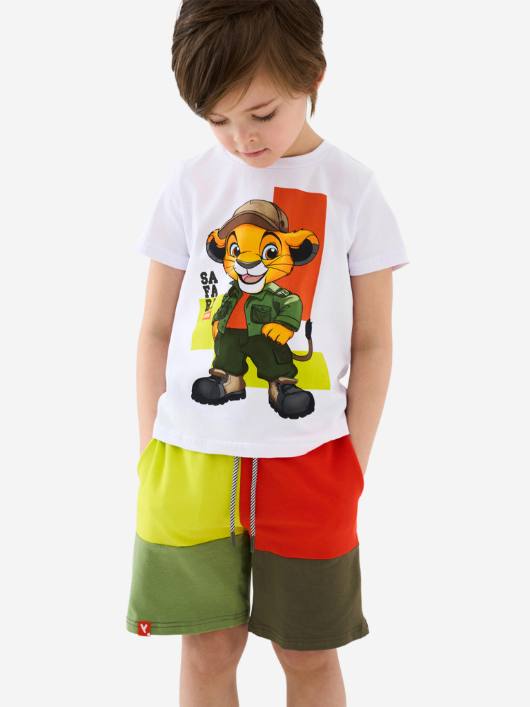Комплект для мальчиков: футболка, шорты PlayToday