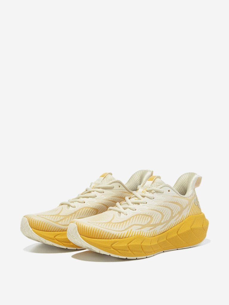 Кроссовки BMAI Expeditioner 5.0 Mid-Top BoomFly Technology Marathon Running Shoes Men's Beige Yellow