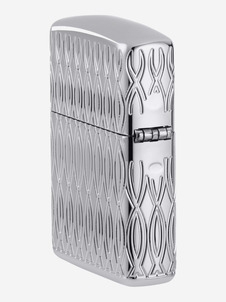Зажигалка бензиновая ZIPPO 48838 Armor Logo Flame