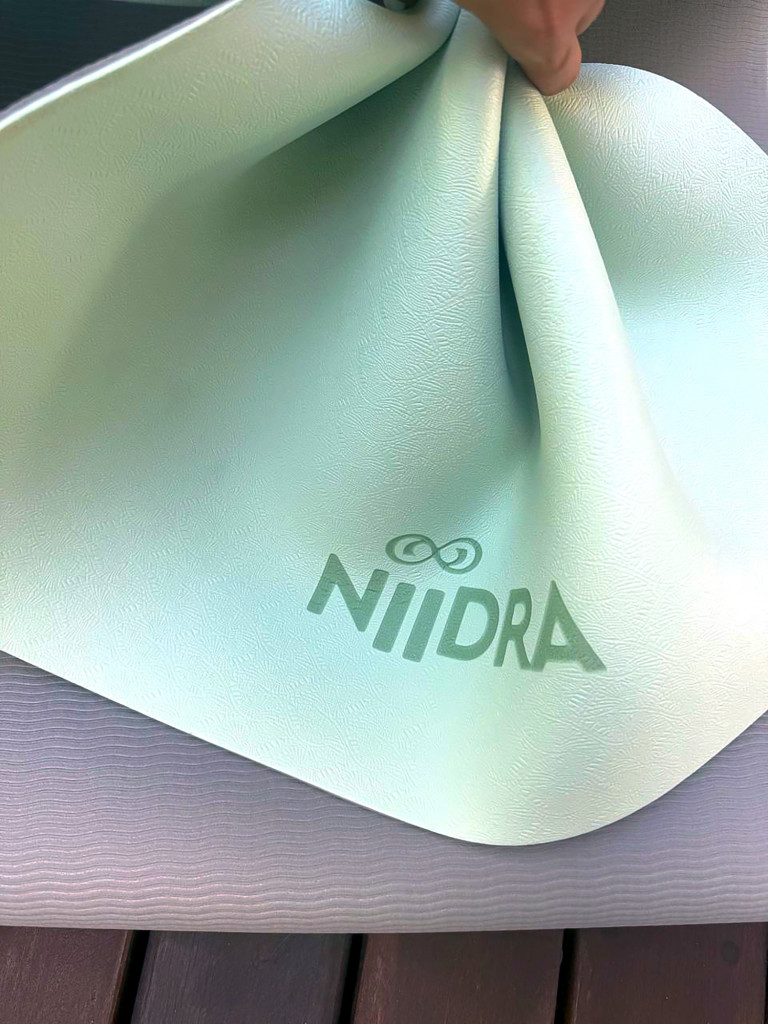 Коврик для йоги NiiDRA Basic зелено-оливковый