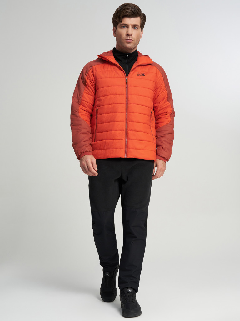 Куртка утепленная рипстоп мужская Mountain Hardwear Free Element Hooded Jacket