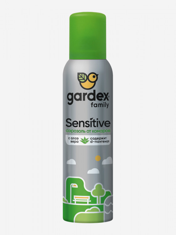 Аэрозоль от комаров Gardex Family Sensitive, 150 мл