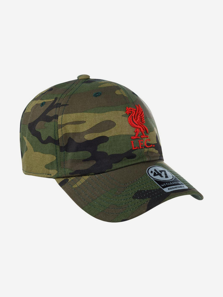 Бейсболка 47 BRAND EPL-CAMUN04GWS-CM Liverpool Fc EPL (оливковый)