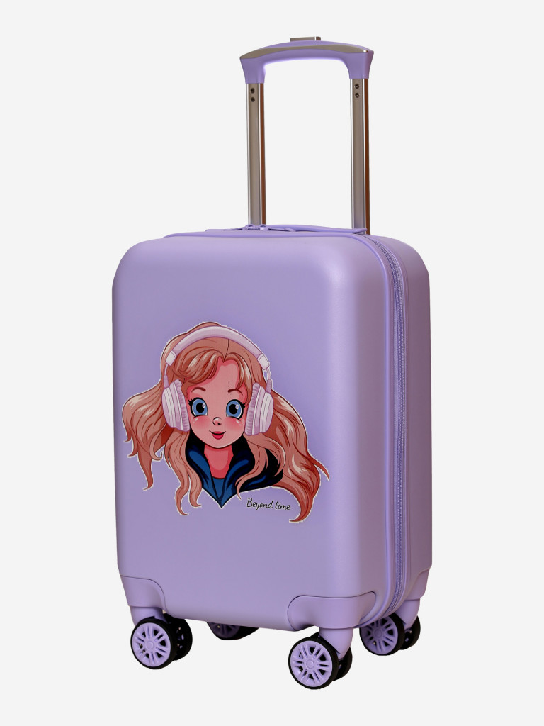 Чемодан детский BEYOND TIME R143 Аленка сиреневый