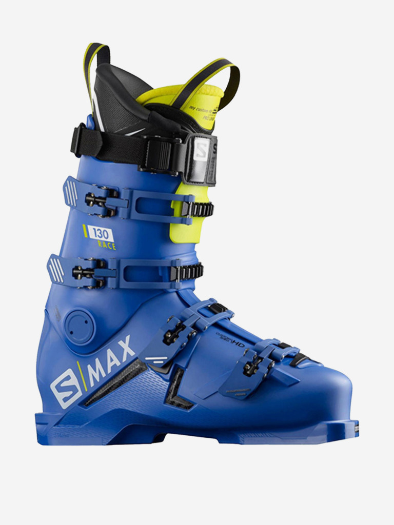 Горнолыжные ботинки Salomon S/Max 130 Race Raceblue/Acid Green 19/20