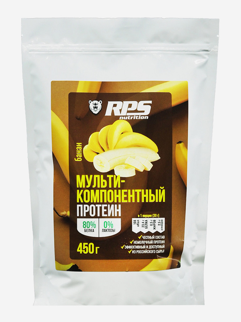 Протеин мультикомпонентный RPS Nutrition 450 гр Банан