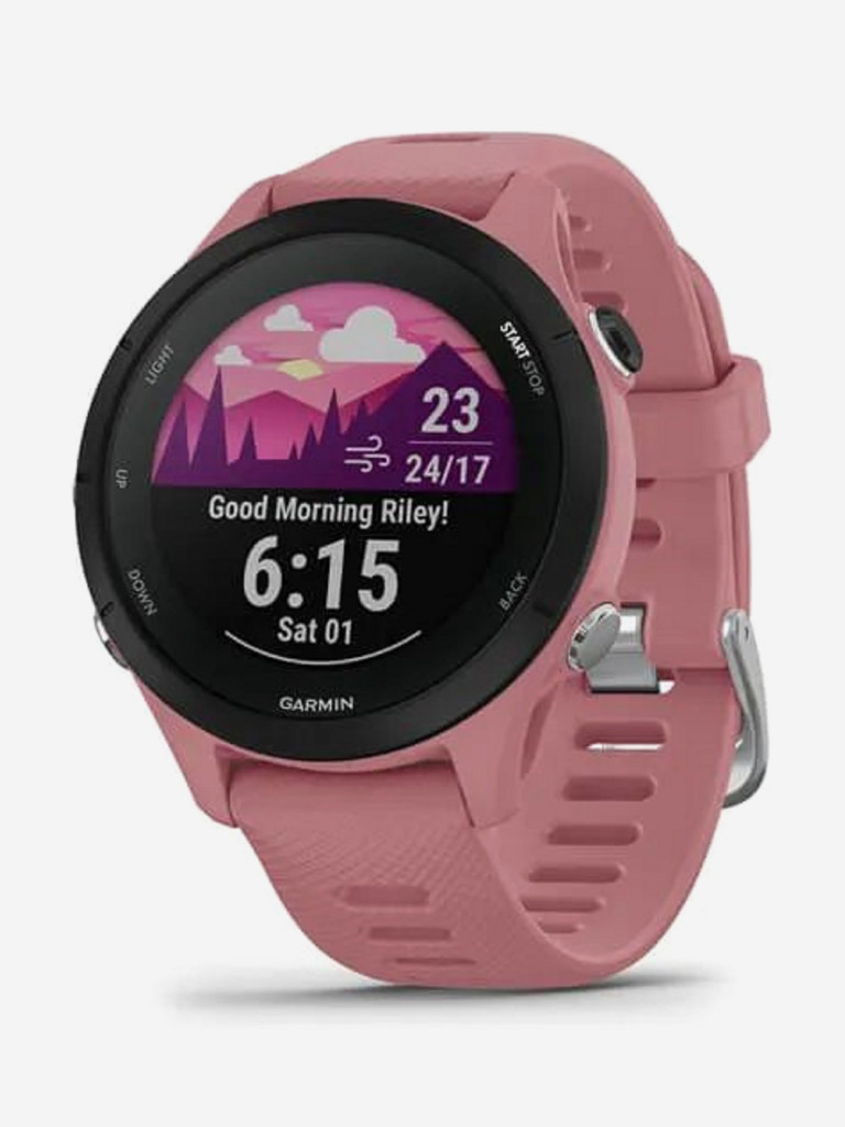 Часы Garmin Forerunner 255S со светло-розовым ремешком Peach 010-02641-13