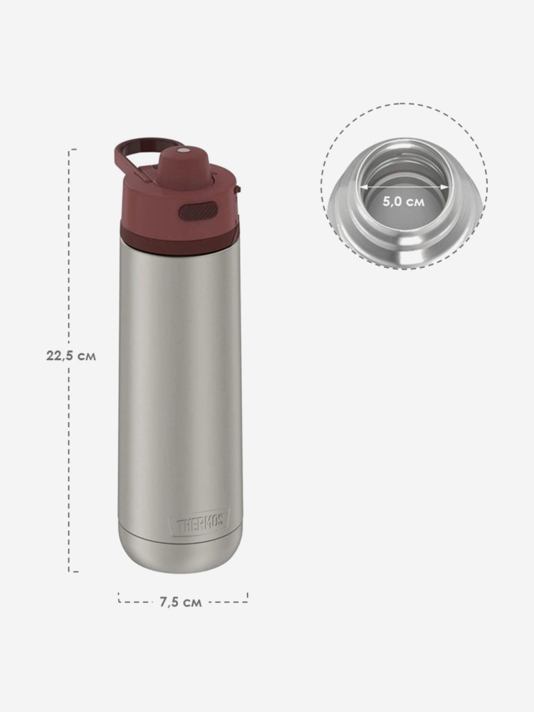 Термокружка для кофе 530 мл THERMOS GUARDIAN-4332 стальной цвет