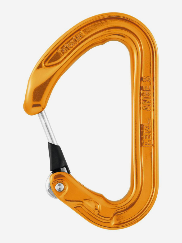 Карабин вспомогательный Petzl ANGE S, оранжевый