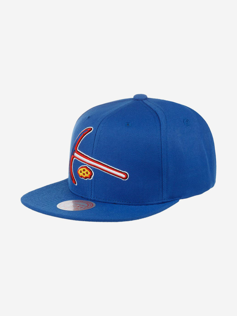 Бейсболка с прямым козырьком MITCHELL NESS 6HSSSH20054-DNUBLUE Denver Nuggets NBA (синий)