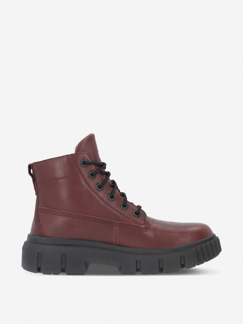 фото Ботинки женские timberland greyfield leather boot, красный