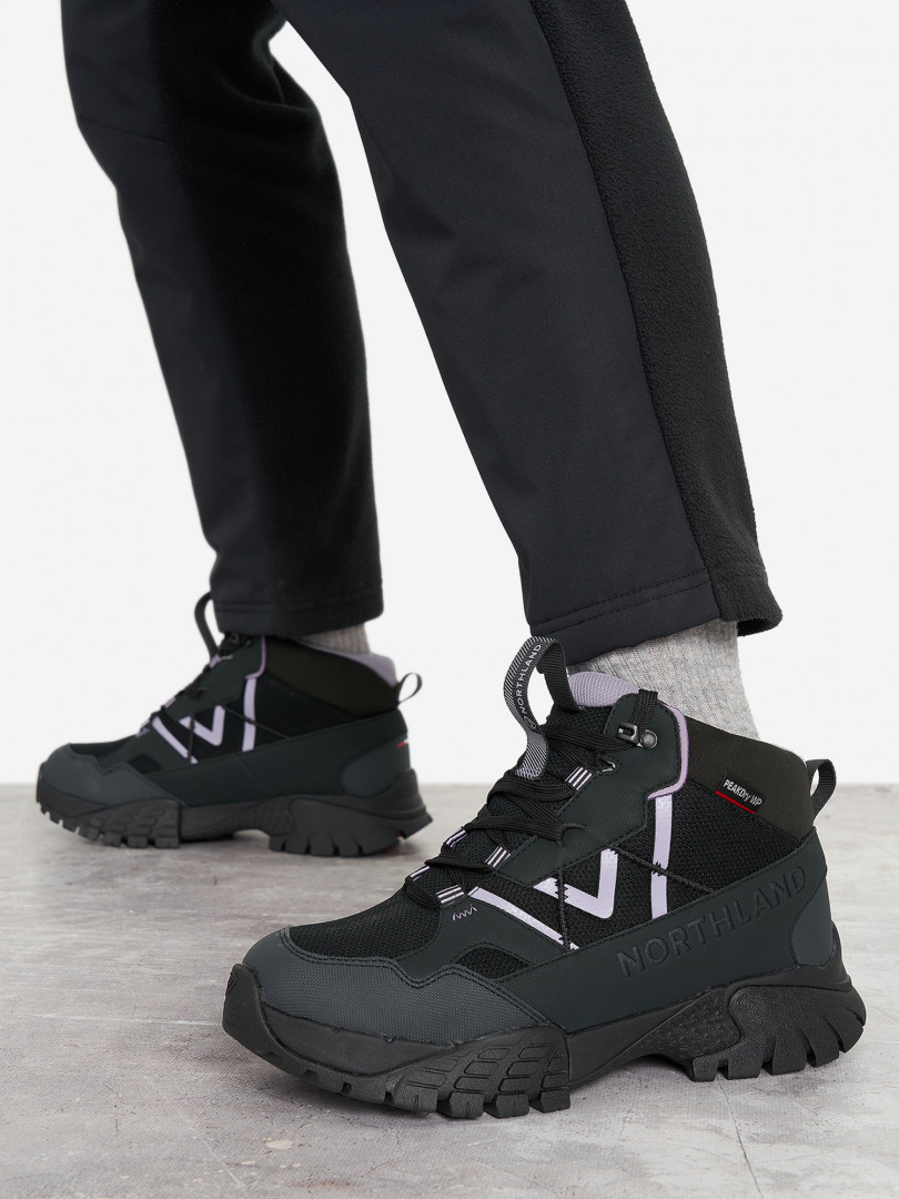 фото Ботинки женские northland blume nylon mid, черный