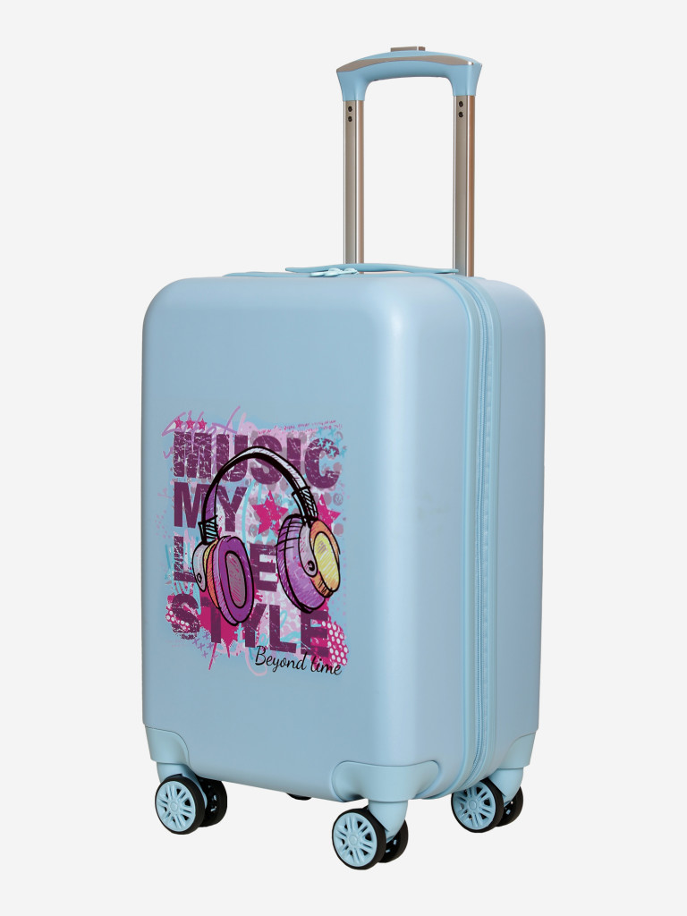 Чемодан детский BEYOND TIME G209 Music голубой