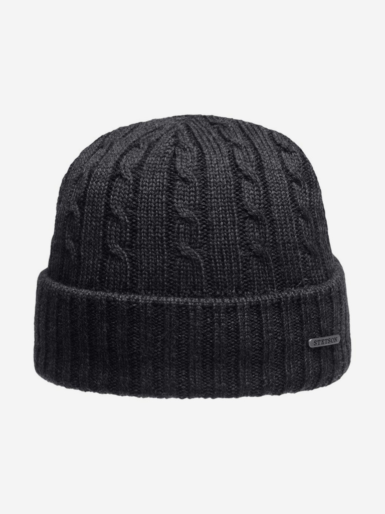 Шапка с отворотом STETSON 8699352 GEORGIA (серый)