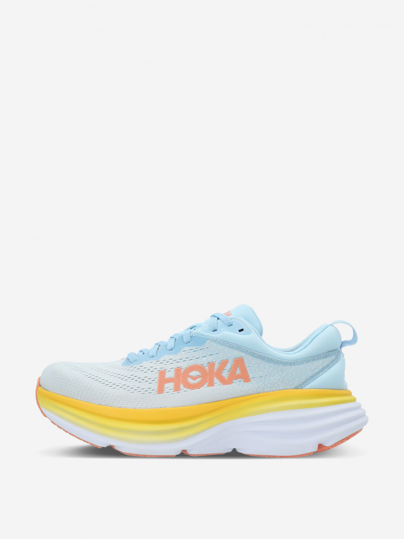 фото Кроссовки женские hoka one one bondi 8, голубой