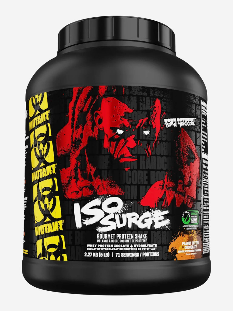 Протеин Mutant Iso Surge шоколадно-арахисовое масло 2,27 кг.