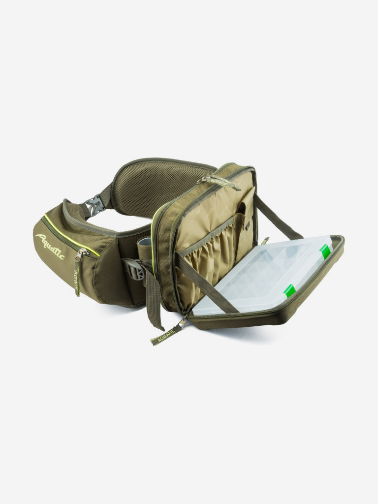 Пояс Aquatic разгрузочный с коробками fisherbox ПР-04