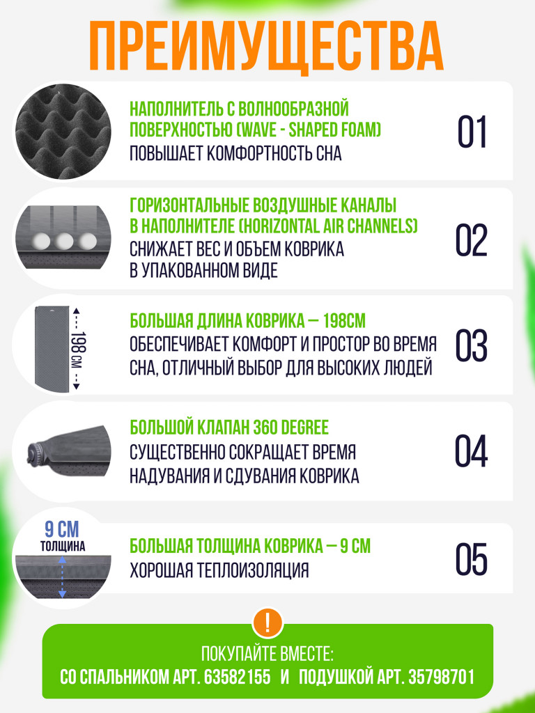 Коврик для пикника Trek Planet Relax 90 Grey