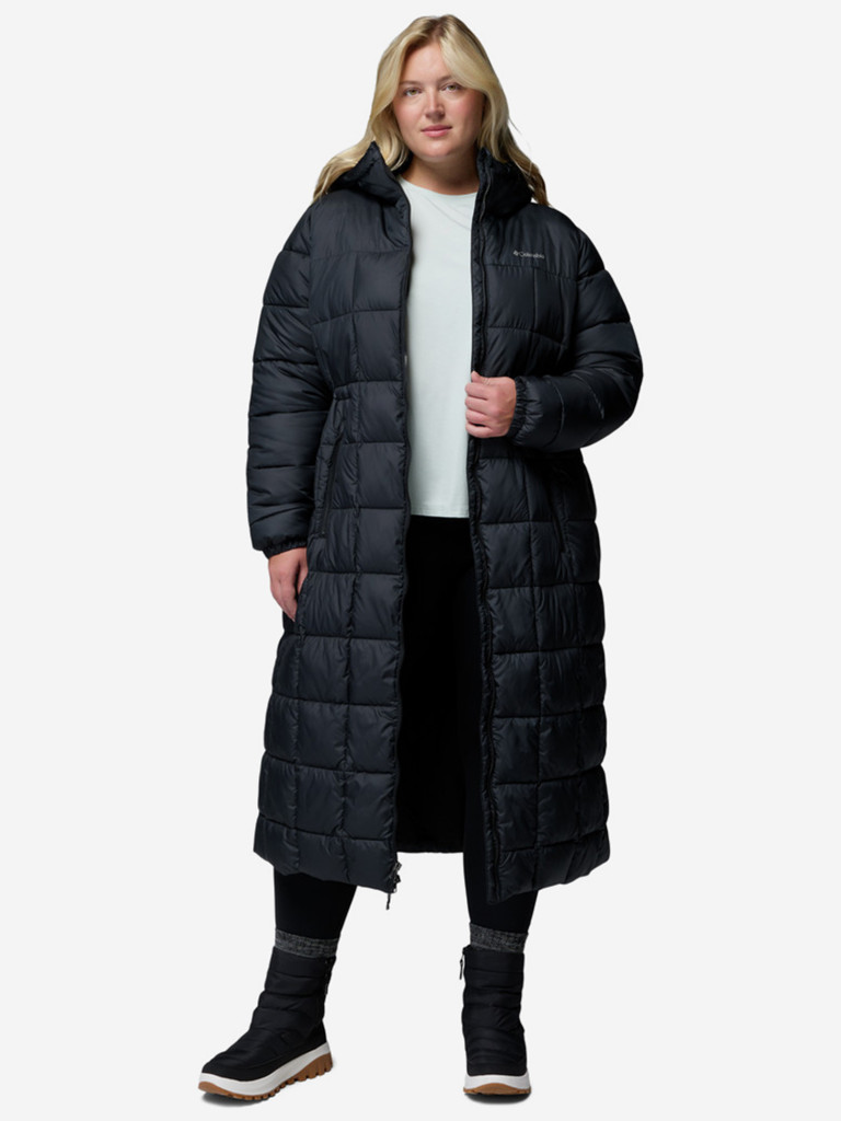 Пальто утепленное женское Columbia Puffect III Long Jacket, Plus Size