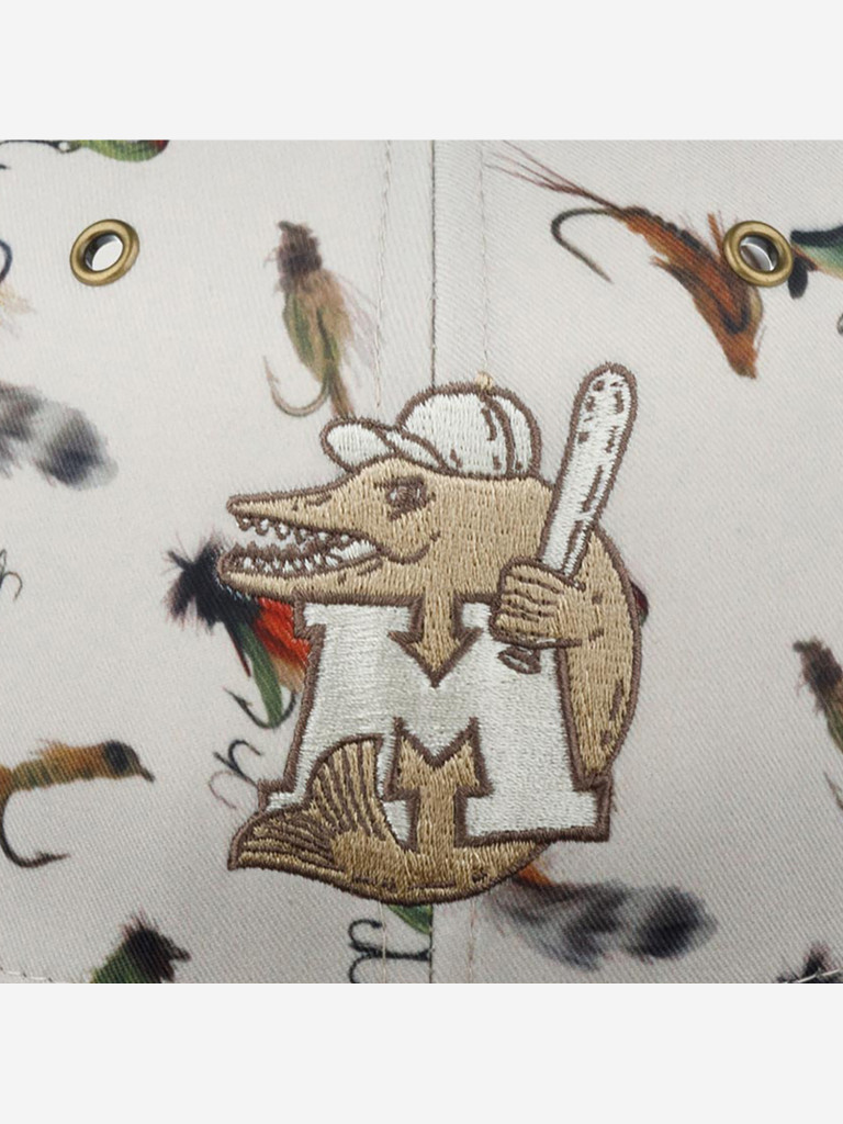 Бейсболка с прямым козырьком AMERICAN NEEDLE 42547A-MUS Madison Muskies Headwater MILB