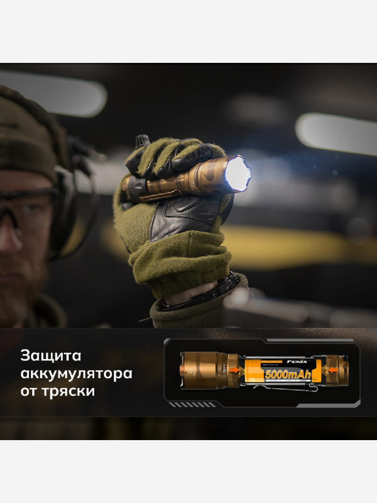 Фонарь Fenix ручной TK20R UE, 2800 Лм