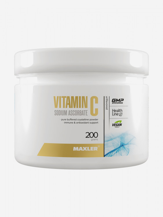 Витамин С (аскорбат натрия) в порошке Maxler Vitamin C Sodium Ascorbate Powder, 200 г