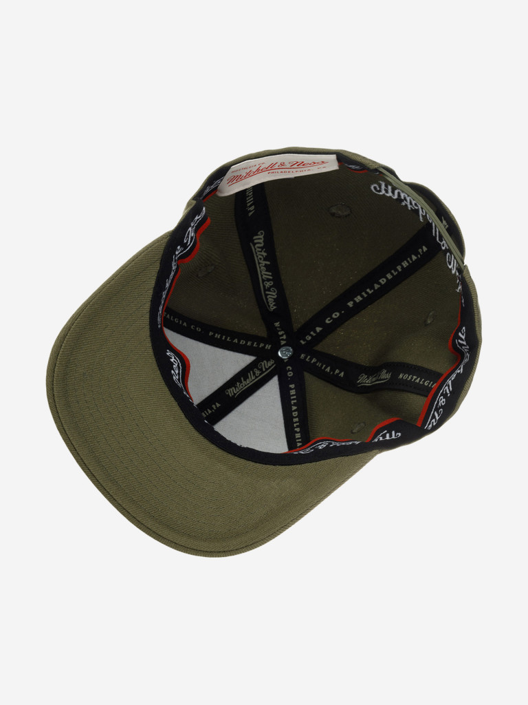 Бейсболка MITCHELL NESS HHSSINTL103-MNNYYPPPOLIV Mitchell & Ness (оливковый)