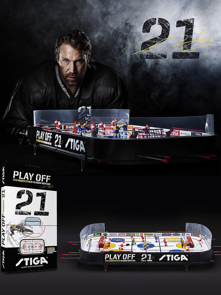 Настольный хоккей Stiga Play Off 21 – Peter Forsberg Edition