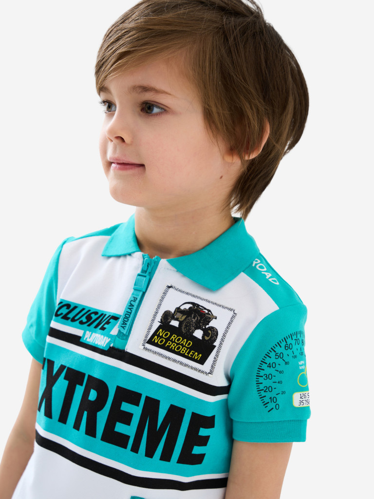 Футболка-поло для мальчиков PlayToday