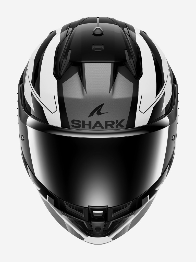 Мотошлем интеграл Shark D-SKWAL 3 SIZLER Black/White/Anthracite