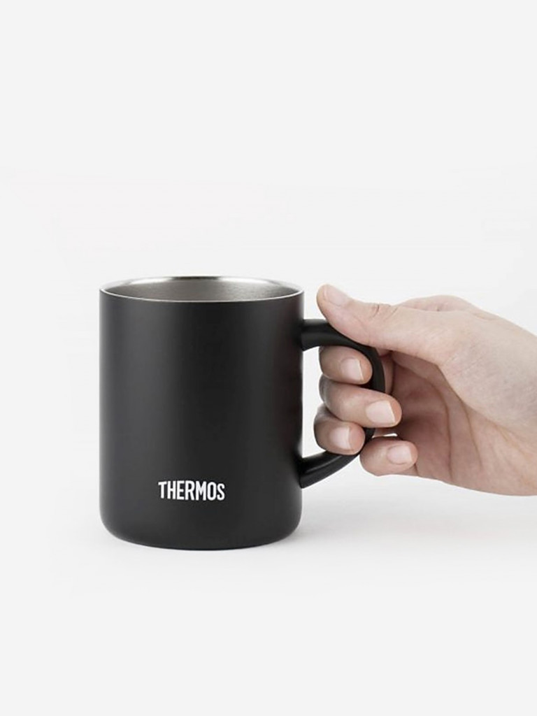 Кружка-термос для кофе 350мл THERMOS JDG-352 чёрная